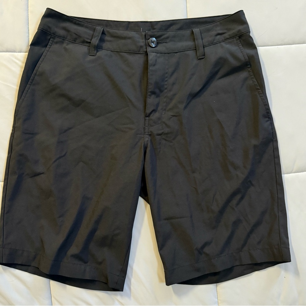 Lot 5 RSQ Hybrid Shorts Mens 29 Black Gray Tan Quick Dry Boardwalk Casual EUC